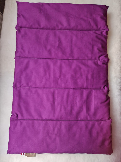 Purple stable & transport pad 45x70cm